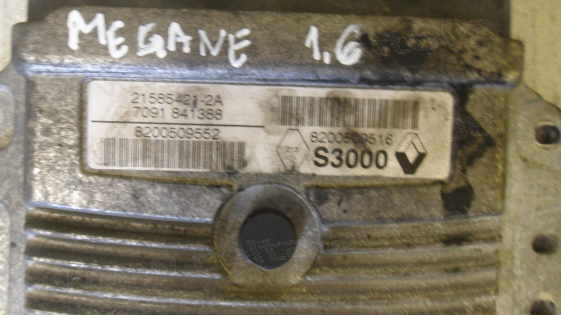 Компютър двигател за Renault Megane II, 1.6, 21585421-2A, 215854212A, 7091 841388, 7091841388, 8200509552, 8200509516, S3000