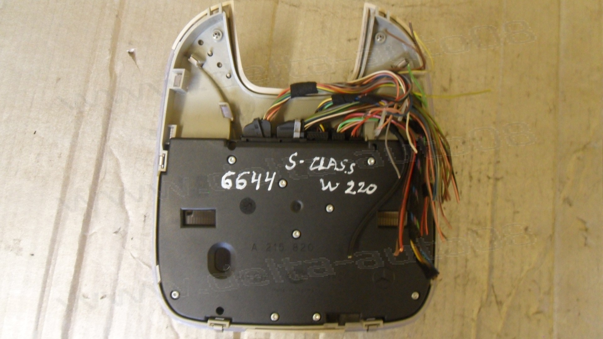 Плафон за Mercedes S-Class, W220, 1998-2006г., A 215 820 37 01 8J12, A21582037018J12