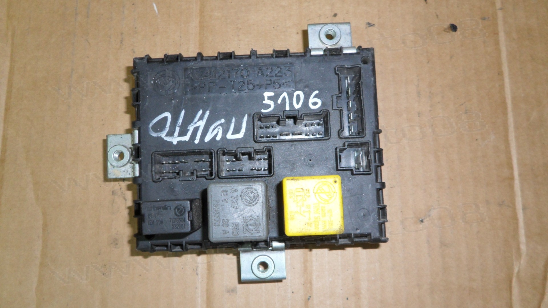 Бушонно табло за Fiat Punto 1.2, 1994г., 46412170 A233, 46412170A233