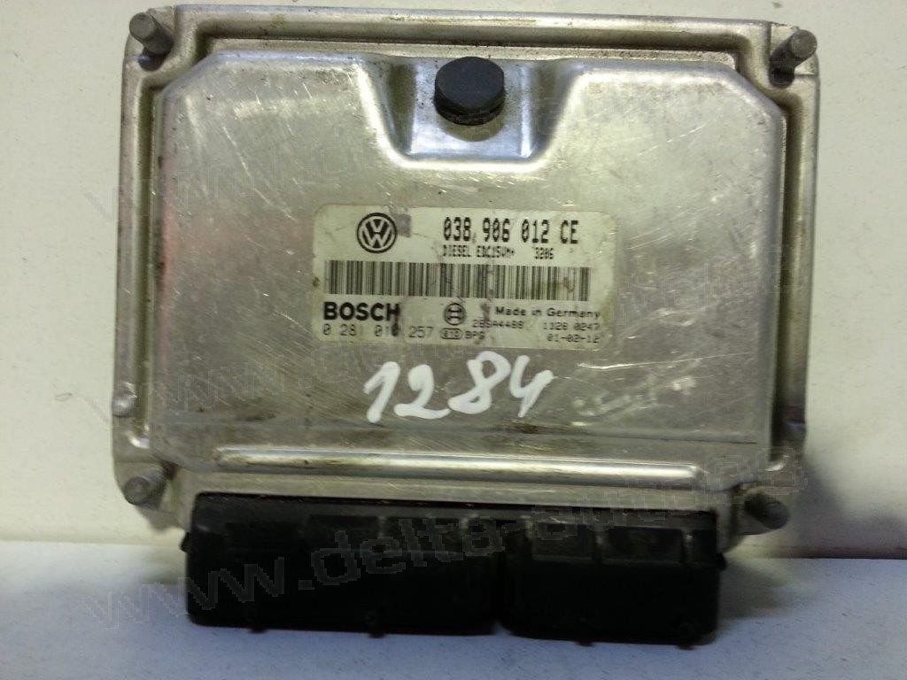 Компютър двигател за Skoda Fabia 1.9 SDI TDI  038906012CE   0281010257
