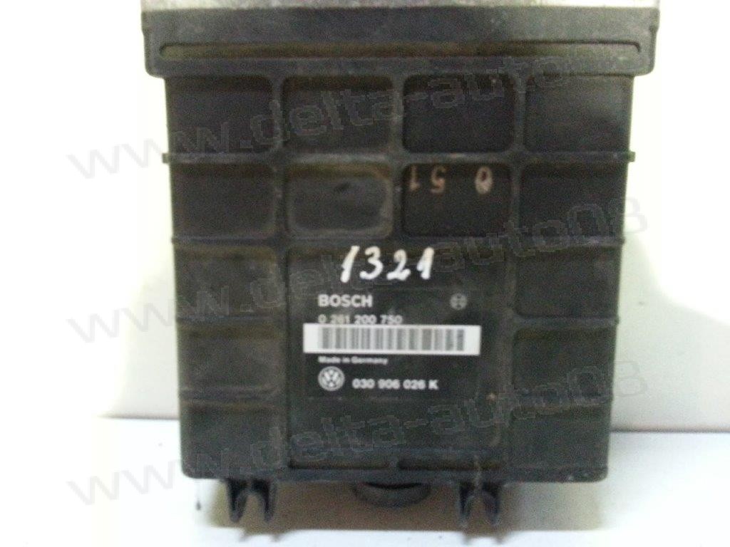 Компютър двигател за VW Golf 3 1.4 44KW/60PS BOSCH  0261200750