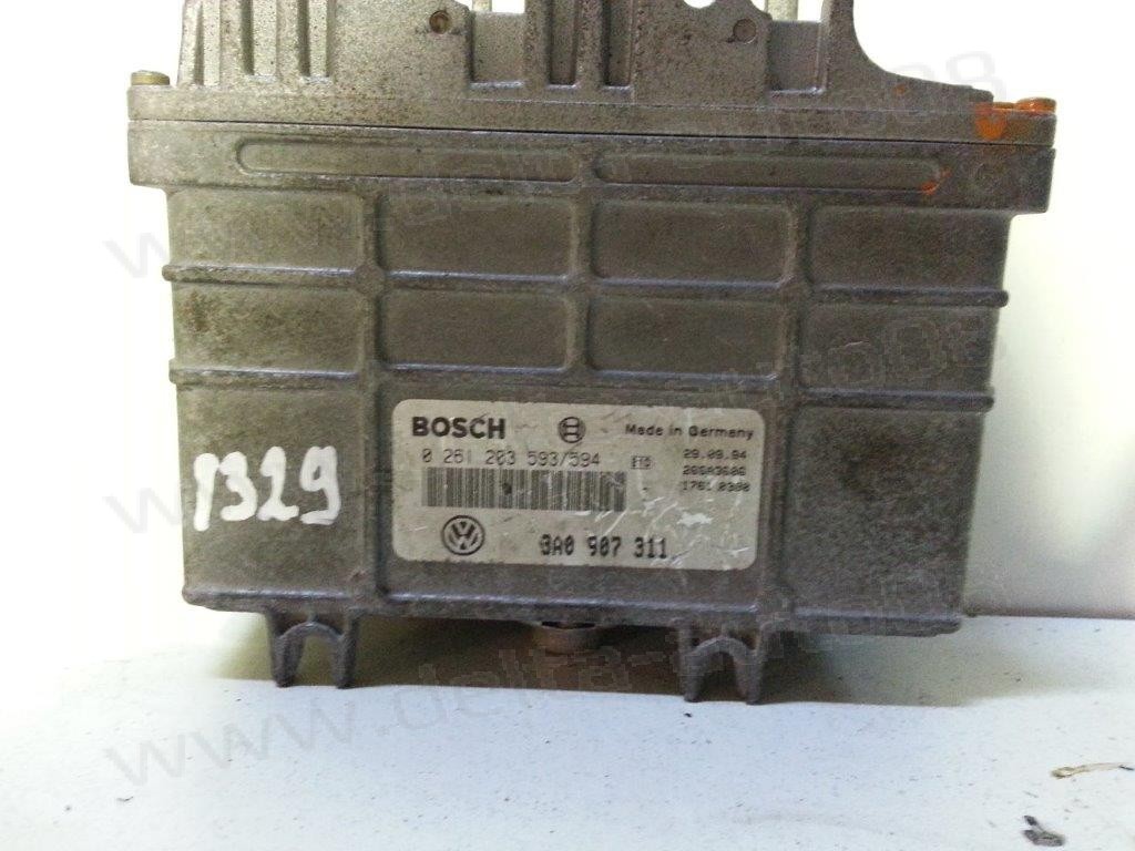 Компютър двигател за VW Golf III, 1.8, 3A0907311, 3A0 907 311, 0 261 203 593/594, 0 261 203 593, 0261203593