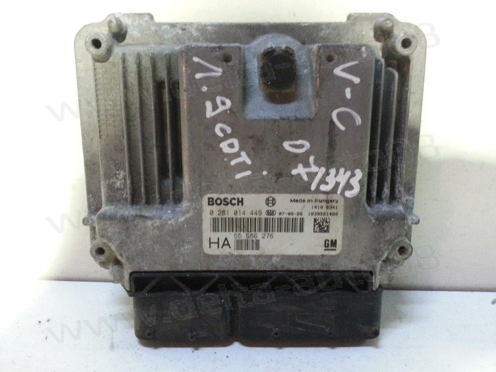 Компютър двигател за Opel Vectra C 1.9 CDTI  0281014449