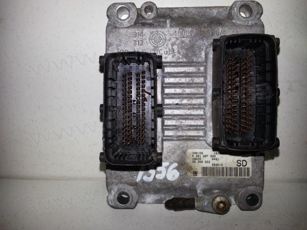Компютър двигател за Opel Corsa C 1.2  Z12XE  0261207962, 0 261 207 962, 1039S03519, 55 350 552, 55350552