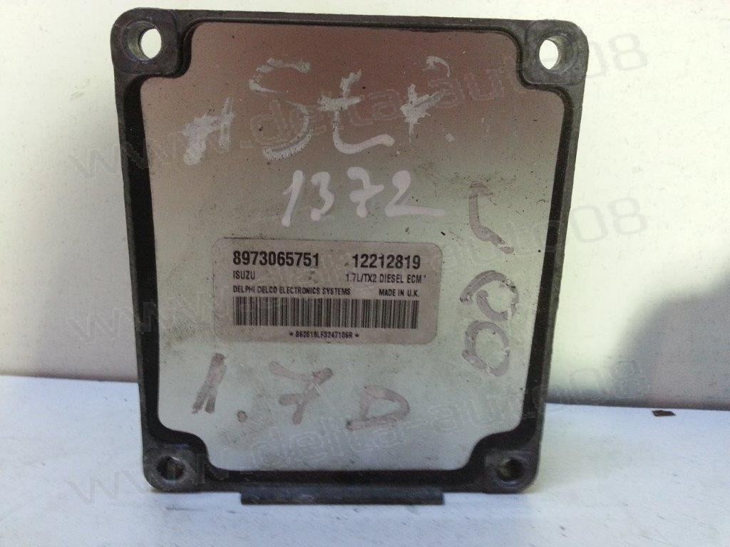 Компютър двигател за Opel Astra 1.7 DTI  8973065751  12212819