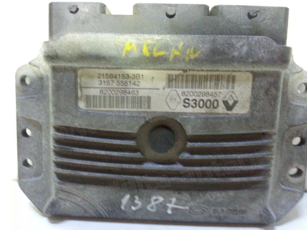 Компютър двигател за Renault Megane II 1.6, 2002 - 2009г.,  8200298457, 21584288-2A, 215842882A, 4041 156943, 4041156943, 8200321263