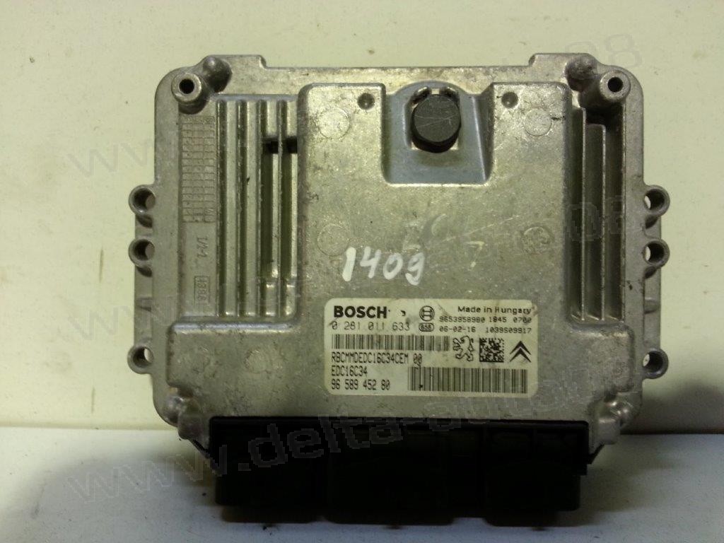 Компютър двигател за Peugeot 407 1.6 16V  0281011633