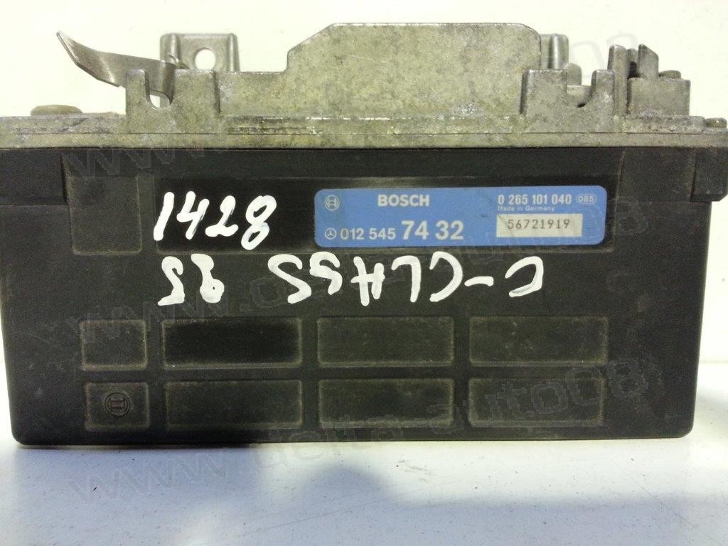 Компютър ABS за Mercedes C-Class, 1998-2000г., 0 265 101 040, 0265101040, 012 545 74 32, 0125457432