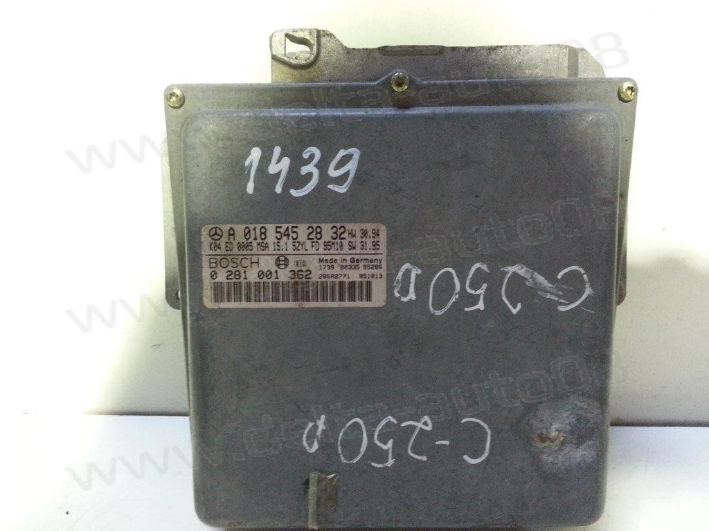 Компютър двигател за Mercedes, C-Class, C 250 D, W202, 2.5 D,  0281001362,  A0185452832, A 018 545 28 32, 0 281 001 362