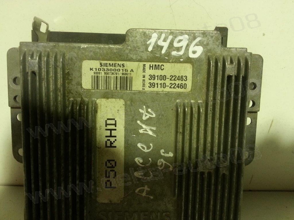 Компютър двигател за Hyundai Accent X3, Pony X2, 1.3, 12V,  K103300015 A, K103300015A, 39100-22463, 3910022463, 39110-22460, 3911022460