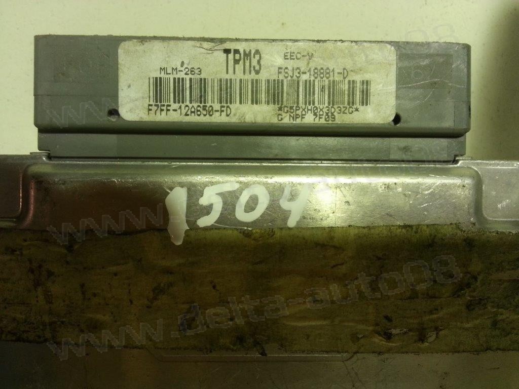 Компютър двигател за Mazda 626, 2.0, 1997-2002г.,  FSJ318881D, FSJ3-18881-D, F7FF-12A650-FD, F7FF12A650FD