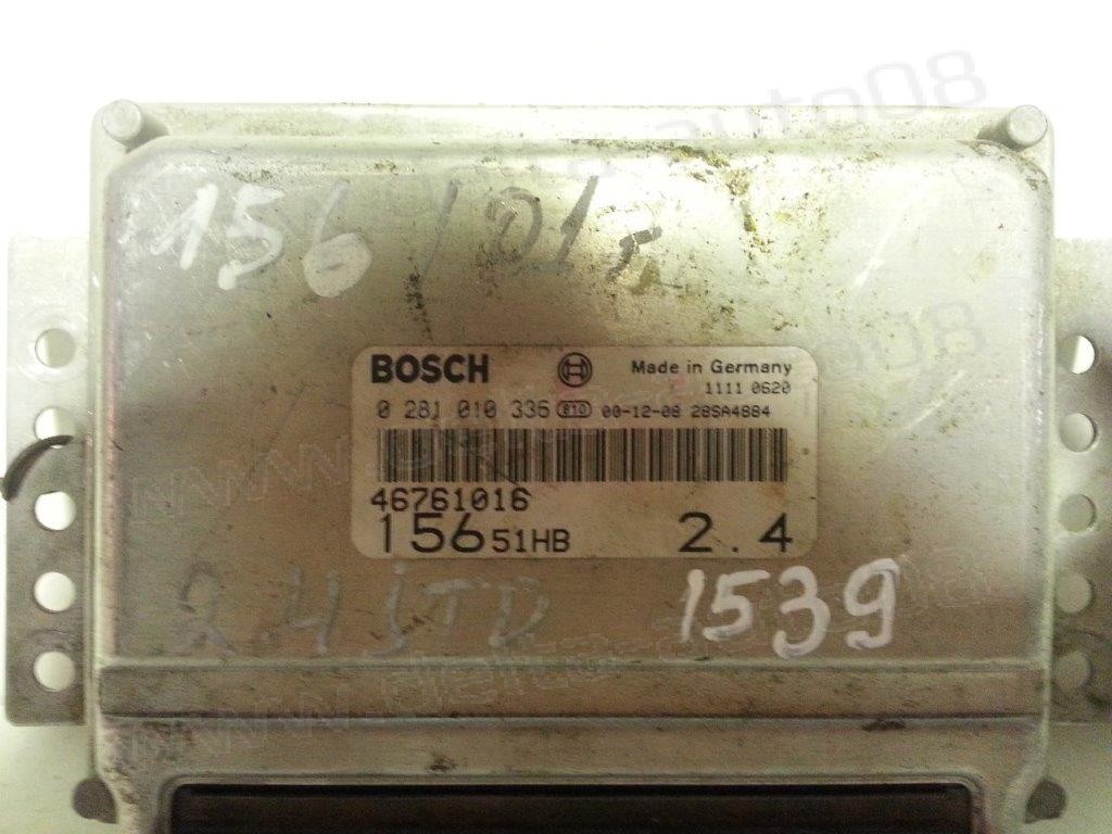 Компютър двигател за Alfa Romeo 156 2.4 JTD   0281010336