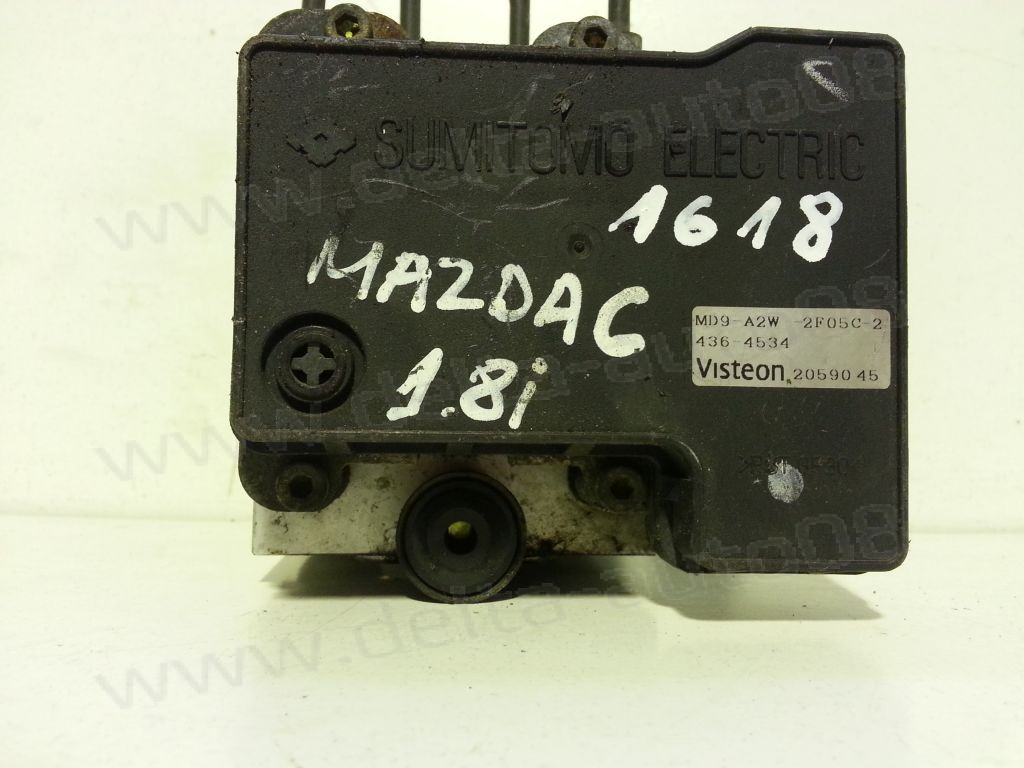 Компютър ABS за Mazda 6, 2002г. - 2005г., 2059045, 436-4534, 4364534