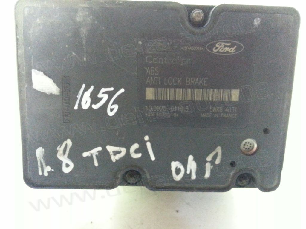 Компютър ABS за Ford Focus, 10.0925-0119.3, 10092501193, 5WK8 4031, 5WK84031, 2M51-2M110-EE, 2M512M110EE, 10.0204-0402.4, 10020404024