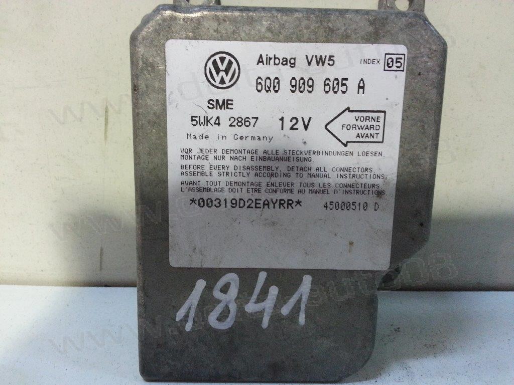 Сензор Airbag за VW Golf IV Mk4   6Q0909605A