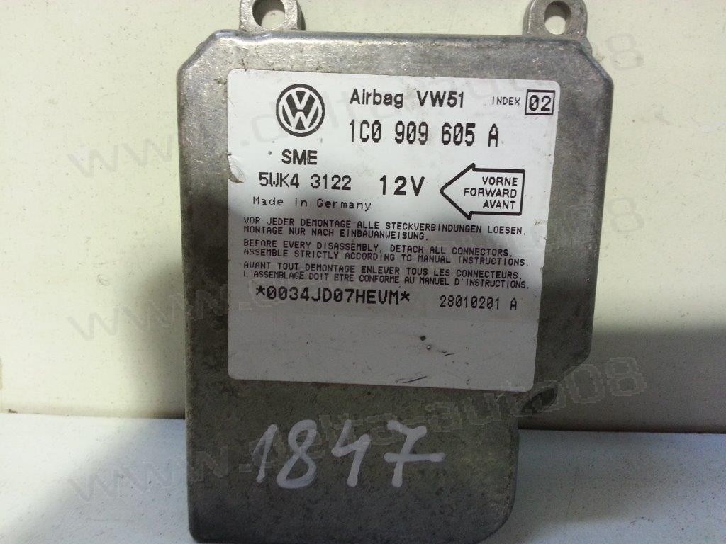Сензор Airbag за VW Beetle   1C0909605A