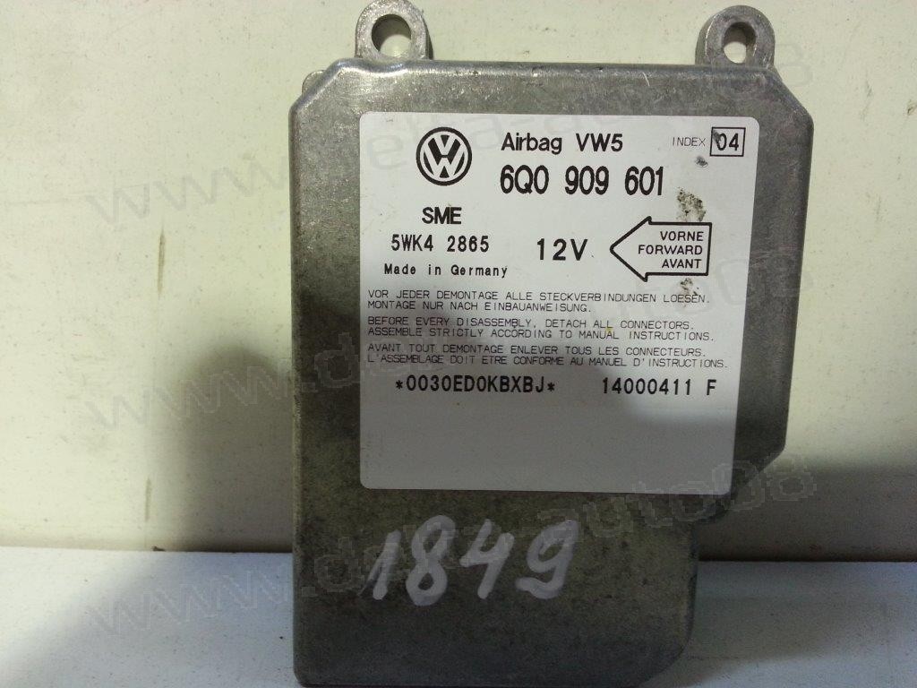 Сензор Airbag за VW Polo 6N2 1.4 MPI E   6Q0909601