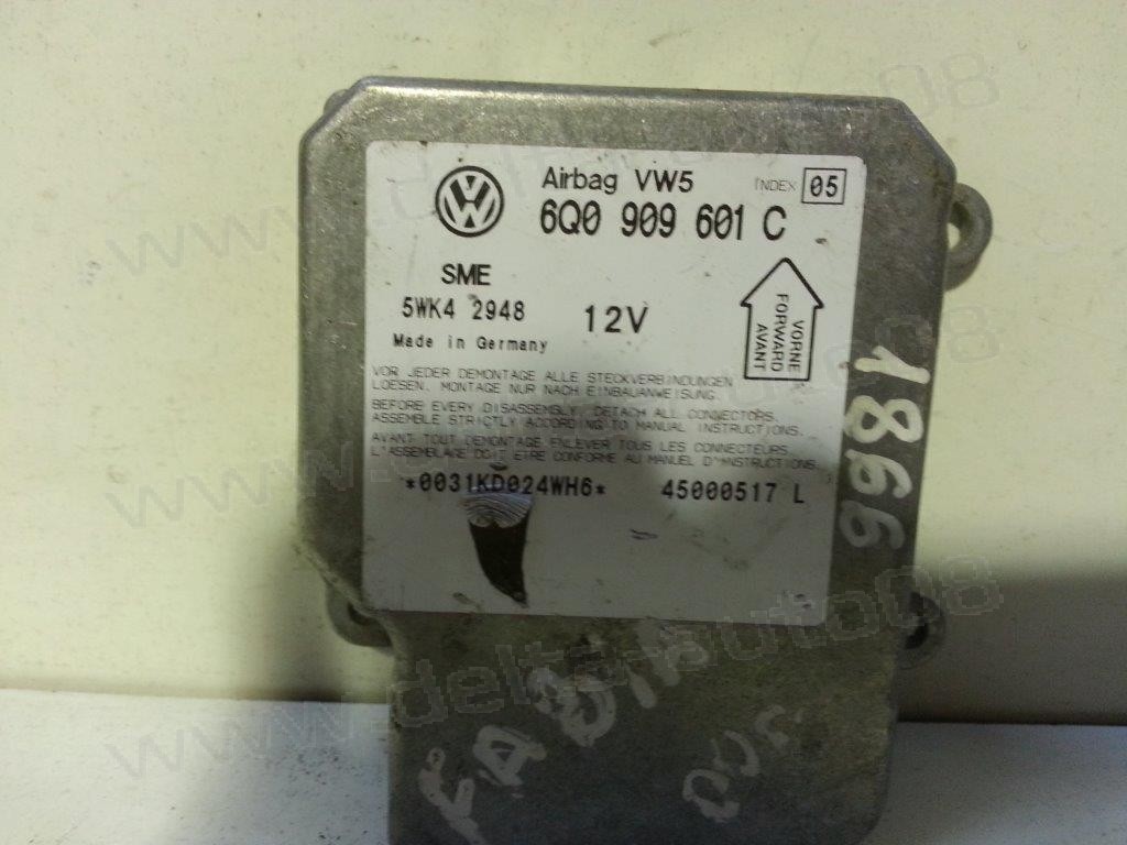 Сензор Airbag за Skoda Fabia ECU   6Q0909601C