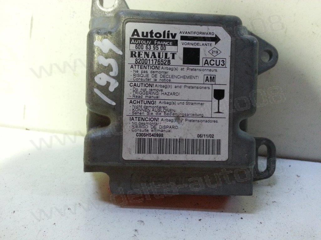 Сензор Airbag за Renault Megane, Laguna, Scenic   8200117652B
