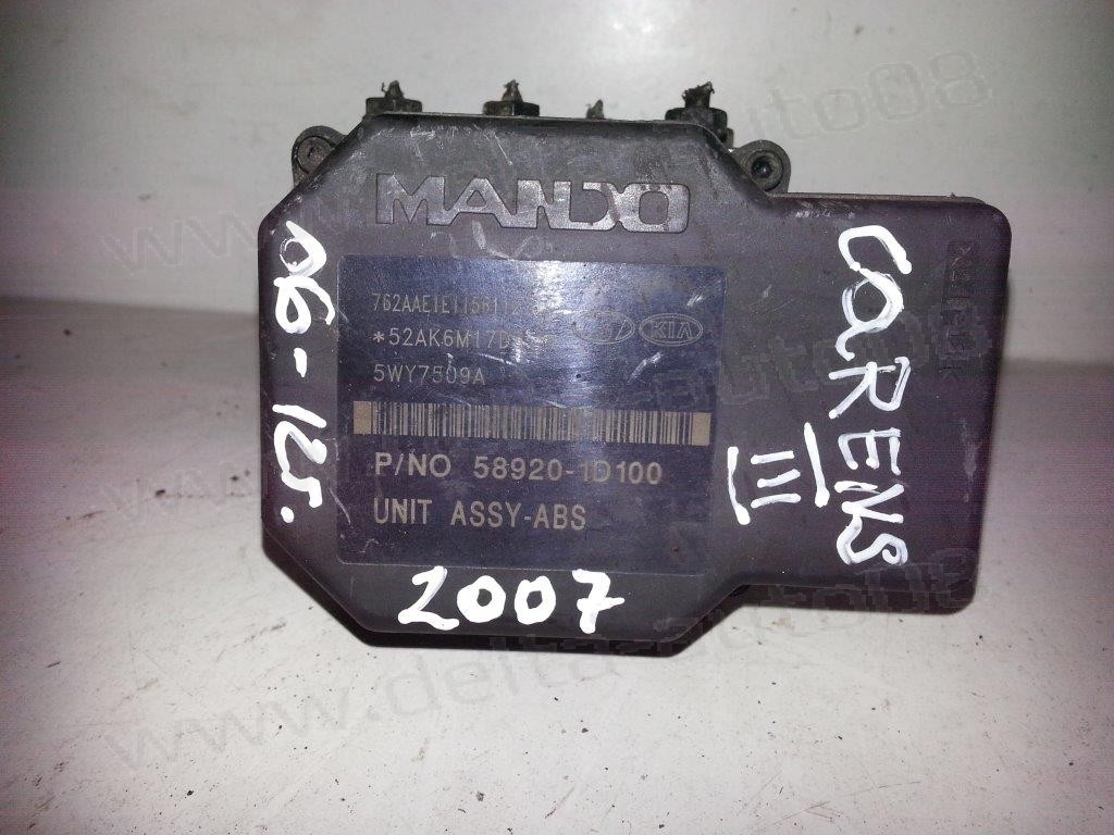 ABS за Kia Carens 2.0 CRDI, 58920-1D100,  BH60107600, 589201D100, 5WY7509A