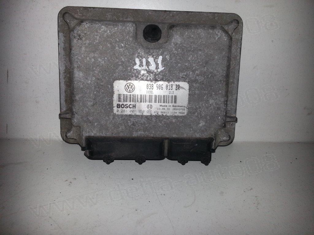 Компютър двигател за Skoda Octavia 1.9 TDI  038906018 BR  0281001850