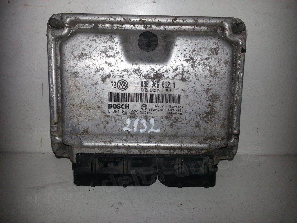 Компютър двигател за VW Golf 4 TDI  ALH 038906012M  0281001972