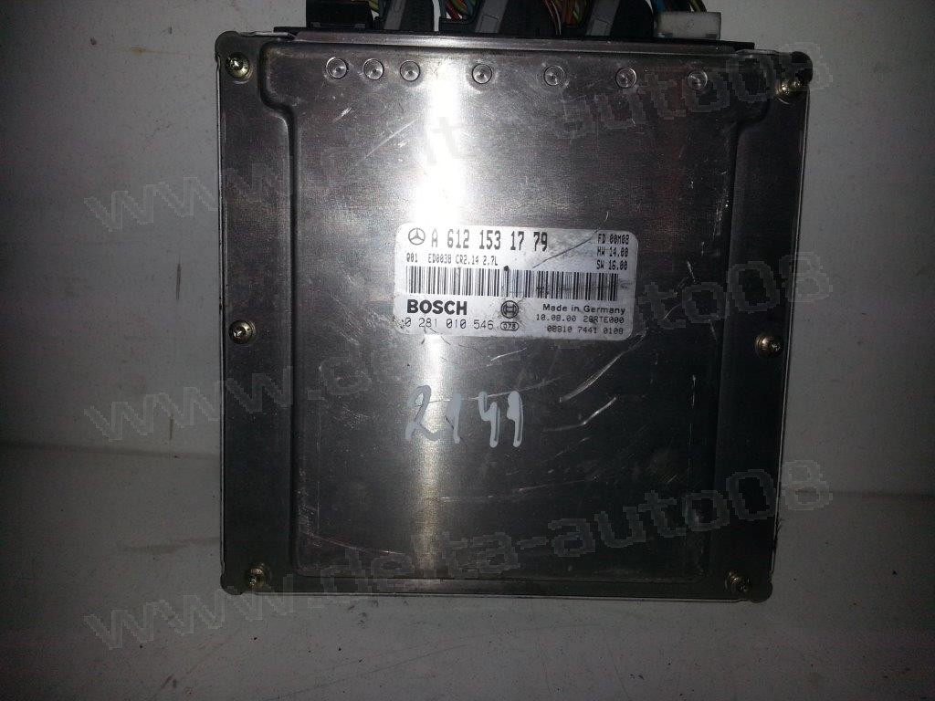 Компютър двигател за Mercedes ML 2.7 CDI   A6121531779   0281010549 