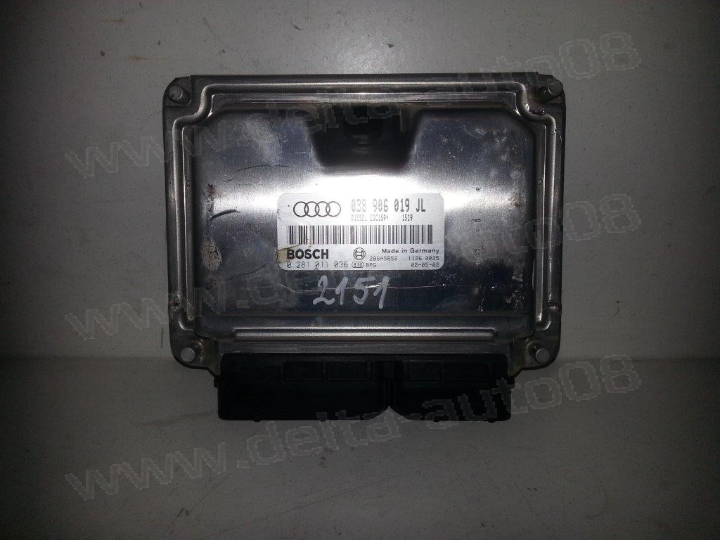 Компютър двигател за Audi A4 1.9 TDI  AVF  130HP   038906019JL   0281011036