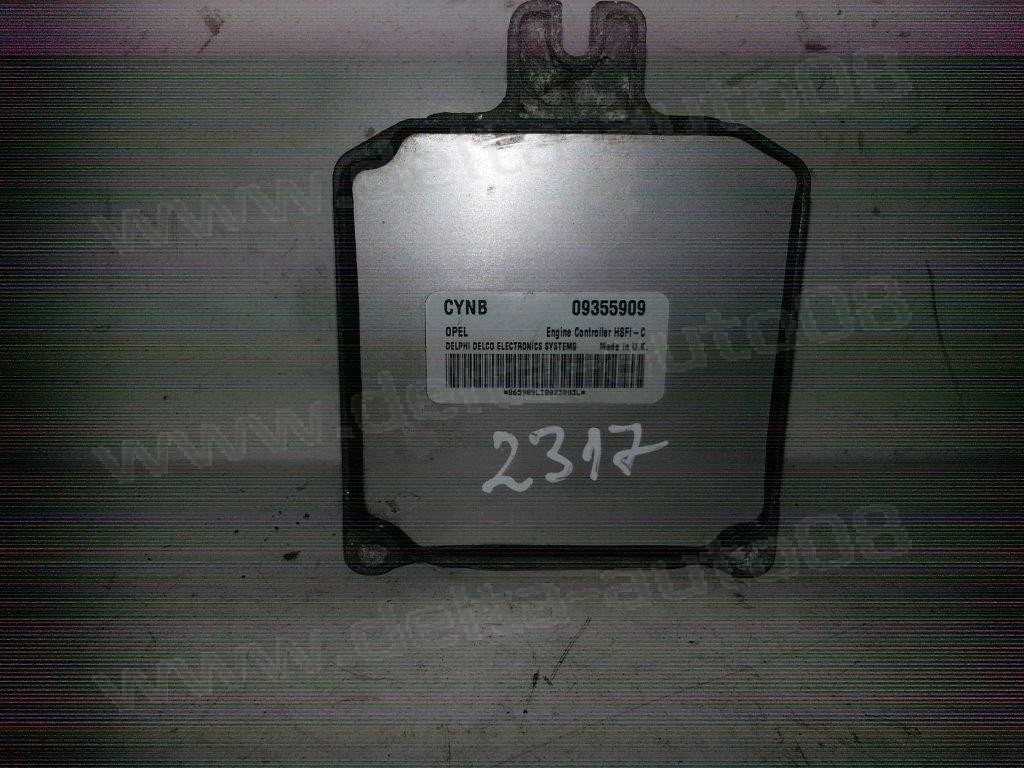 Компютър двигател за Opel Astra 1.4  09355909  CYNB