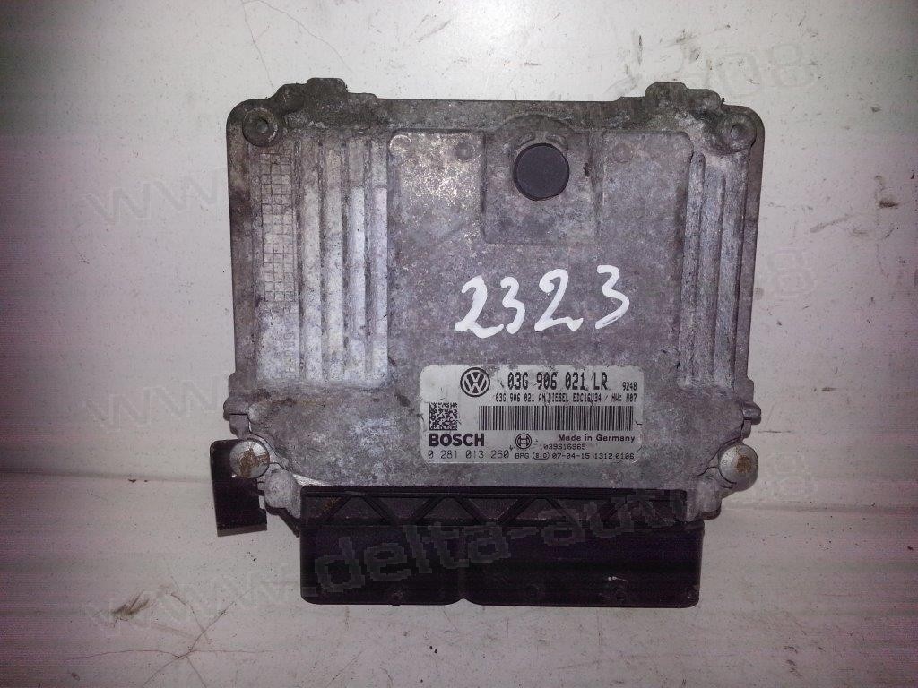 Компютър двигател за VW Passat B6 1.9 TDI   03G 906 021 LR, 0281013260, 0 281 013 260, 03G906021, 1039S16965, 03G906021LR