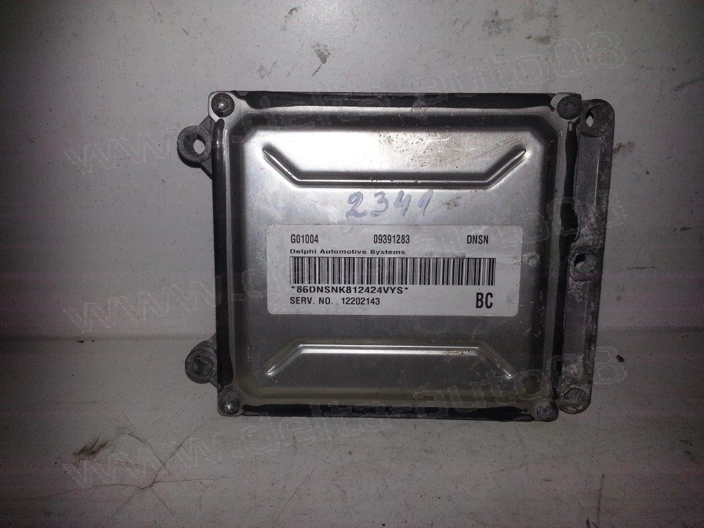 Компютър двигател за Opel Astra, Vectra, Zafira Delphi   09391283  DNSN