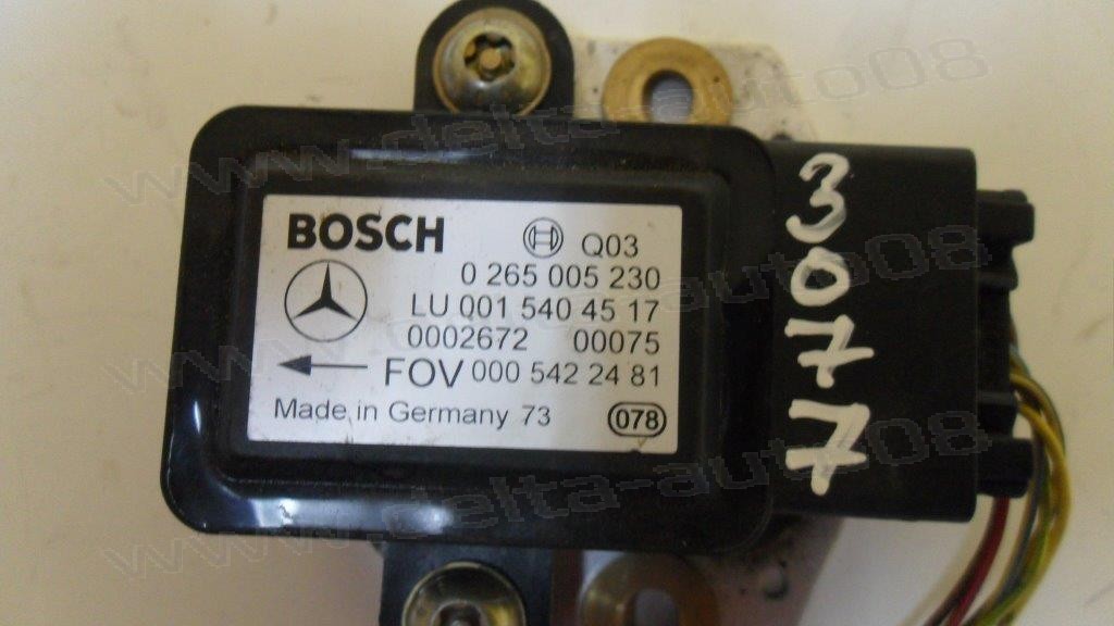 Сензор ESP за Mercedes S-Class W220  0 265 005 230, 0265005230, 001 540 45 17, 0015404517, 000 542 24 81, 0005422481, LU 001 540 45 17, FOV 000 542 2481