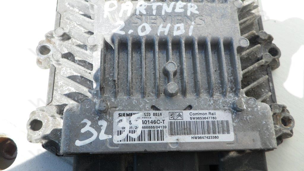 Компютър двигател за Citroen, Peugeot HDi   9647423380   SID801A