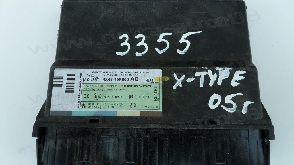 Модул комфорт за Jaguar X-Type   4X4315K600AD   5WK45051K 