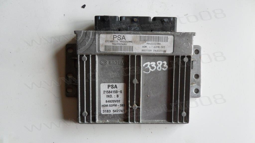 Компютър двигател за Citroen C3 1.4 8V   9650825180   9642222380 