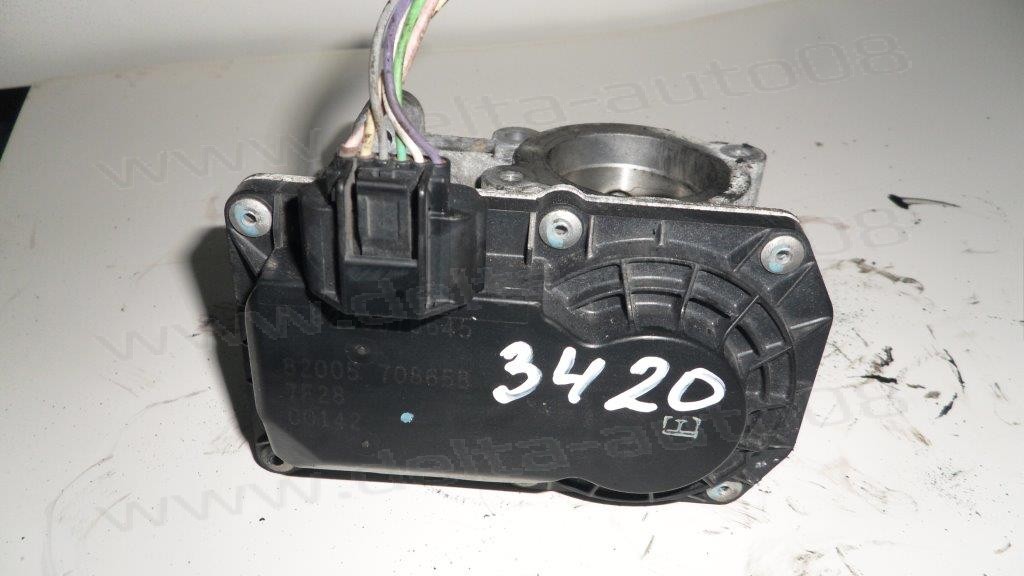 Дросел за Renault Clio III 1.2  2008-2014г., Megane, 1.4,16V, 2009-2023г., 8200570865,  8200578645 