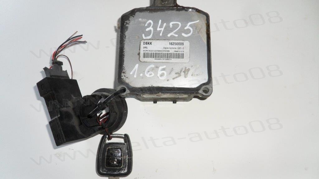 Компютър двигател за Opel Astra, Zafira 1.6 ECU   16250009 DBKK