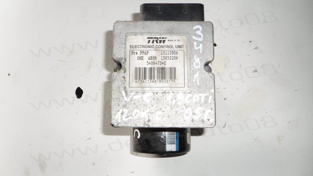 ABS за Opel Vectra C 1.9 CDTi, 54084734C, 15113906, 15052206, 13191183, 65146990