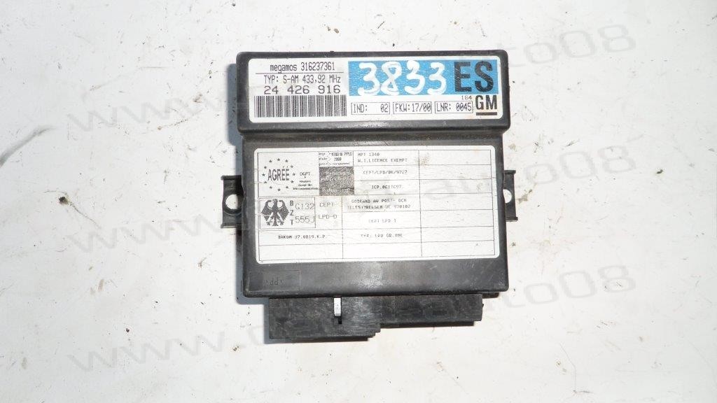 Комфорт модул за Opel Omega C   24426916 ES