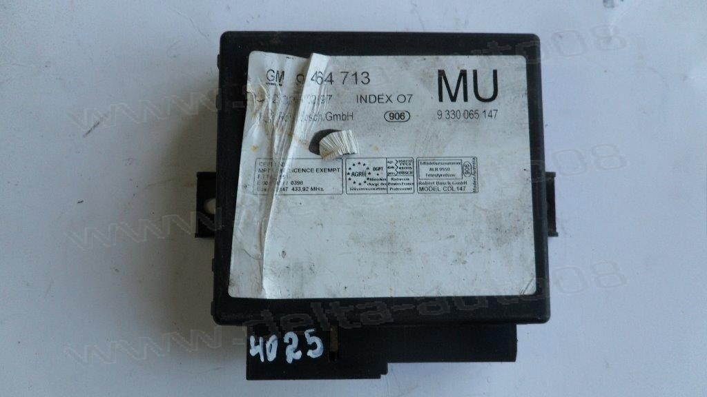 Комфорт контрол модул за Opel Vectra   90464713 MU   90464713
