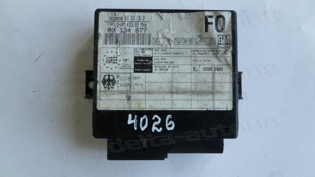 Комфорт модул за Opel Astra G, Vectra   09134877 FQ