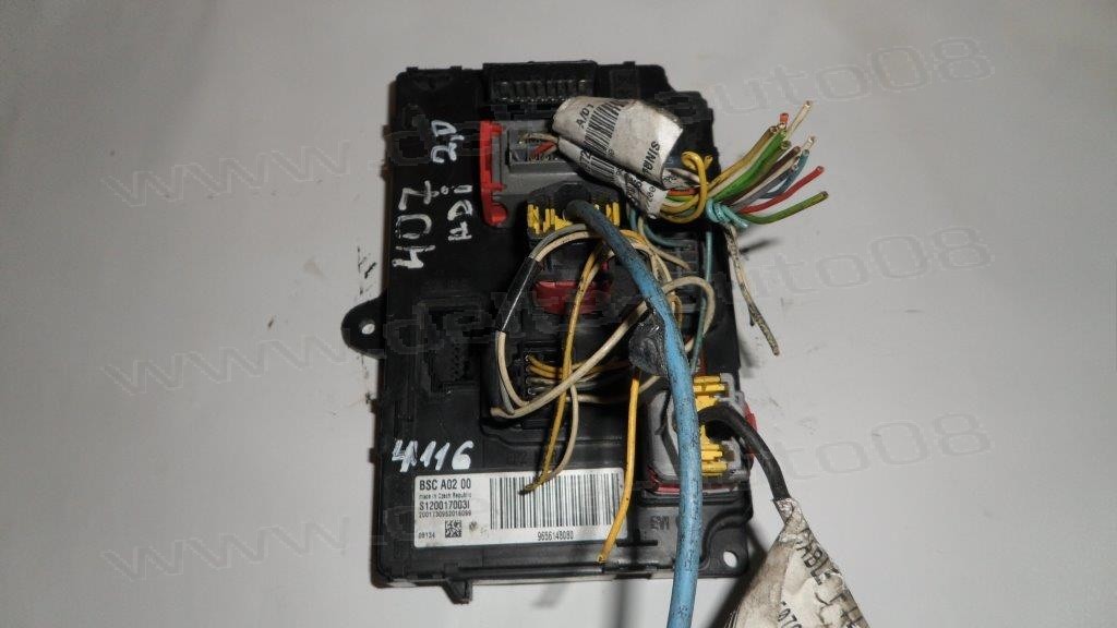 BSM модул за Peugeot 407  2.0 HDi  BSC A02 00   S1200170031   9656148080