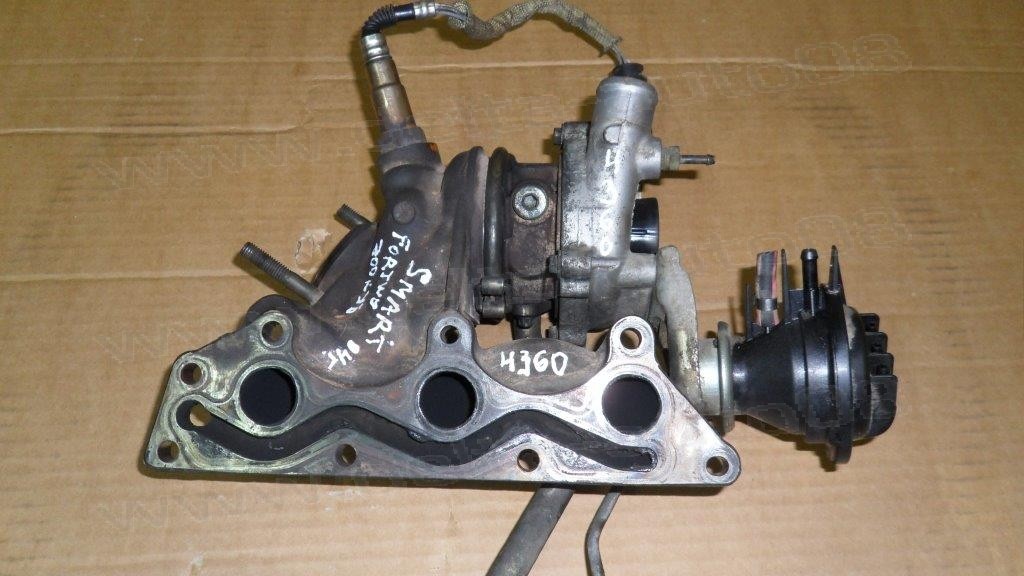 Турбо за Smart Fortwo  M160 61HP  2002г    A 160 096 0999  A1600960999   0012473001   727211-1ZD