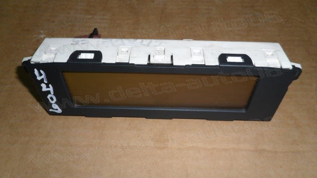 Дисплей радио за Citroen C4, C5, Peugeot - 2006г   9657882880-02, 965788288002, 1024777-10, 102477710