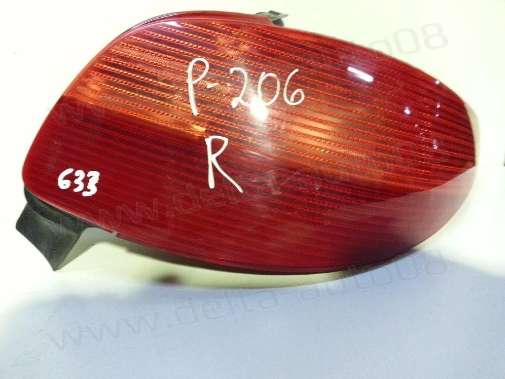 Стоп за Peugeot 206 - 1998 - 2009г. - десен