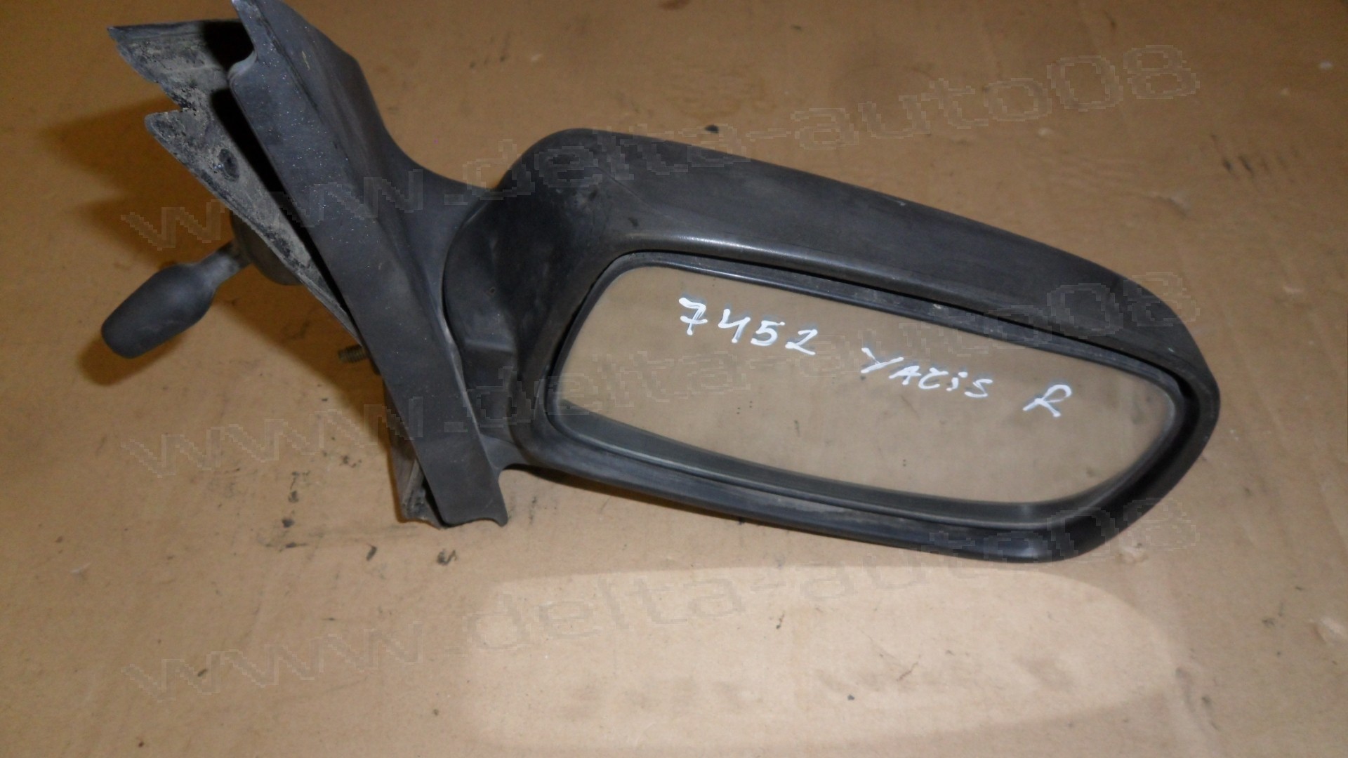 Огледало дясно за Toyota Yaris, 2003-2005г., Е11015735, механично