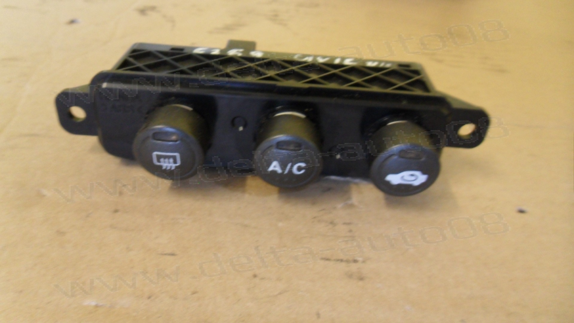Панел климатик, подгрев за Honda Civic VII, 1999-2006г., 0030NH-376L, 0030NH376L - десен волан 