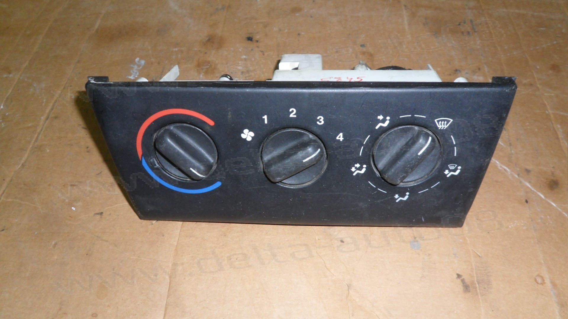 Панел контрол парно за Opel Vectra B, 1996-2002г., 90 586 319, 90586319, 36936A, 2J710 36700, 2J71036700