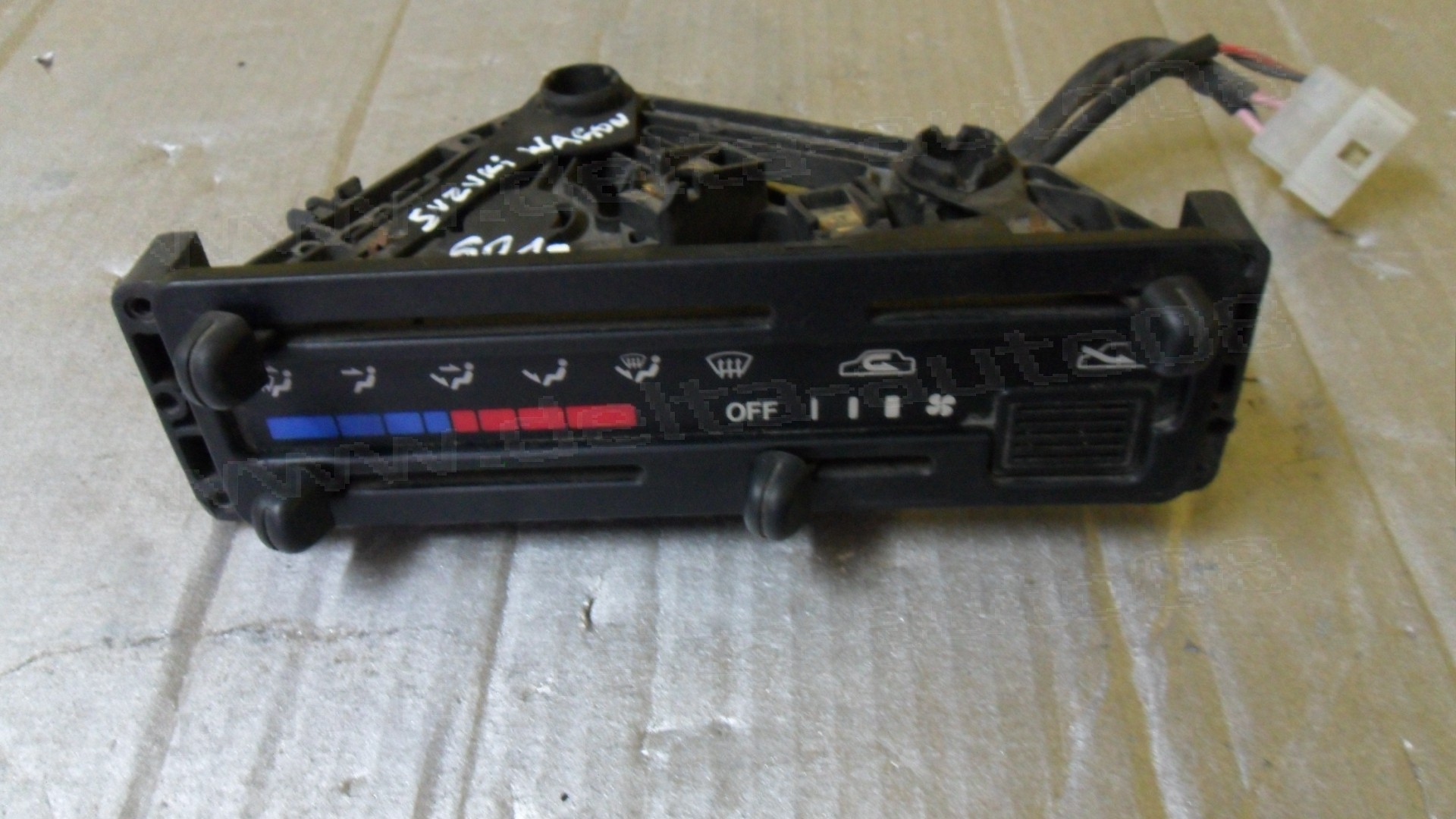 Панел контрол парно за Suzuki Wagon R, 1998-2000г., 74411-60D0, 74411 60D0, 7441160D0 