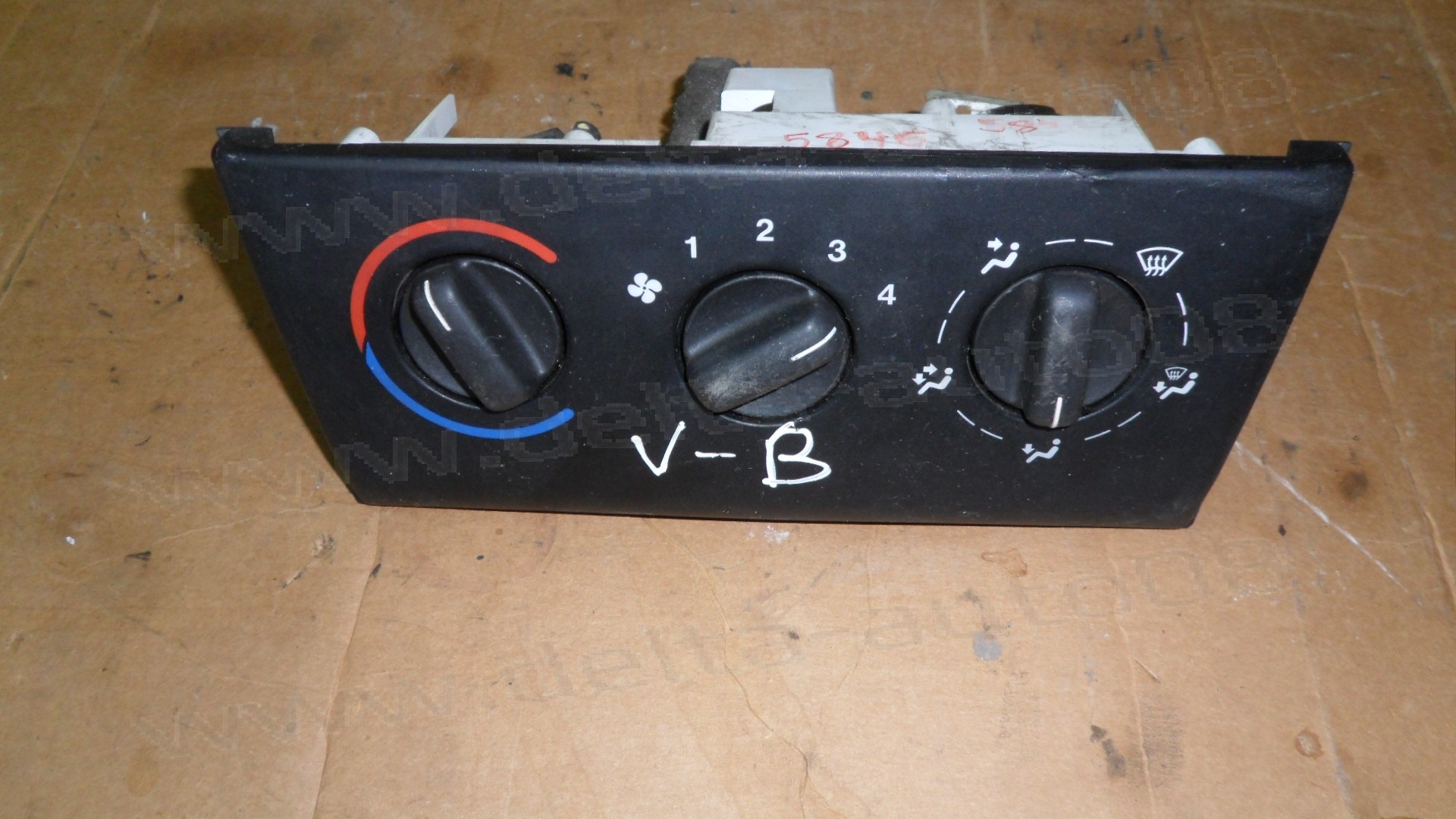 Панел контрол парно за Opel Vectra B, 1996-2002г., 90 586 319, 90586319, 36936A, 2J710 36700, 2J71036700